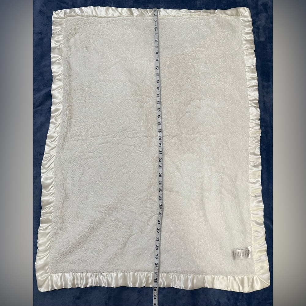 Baby Essentials Cream Satin Edge Blanket